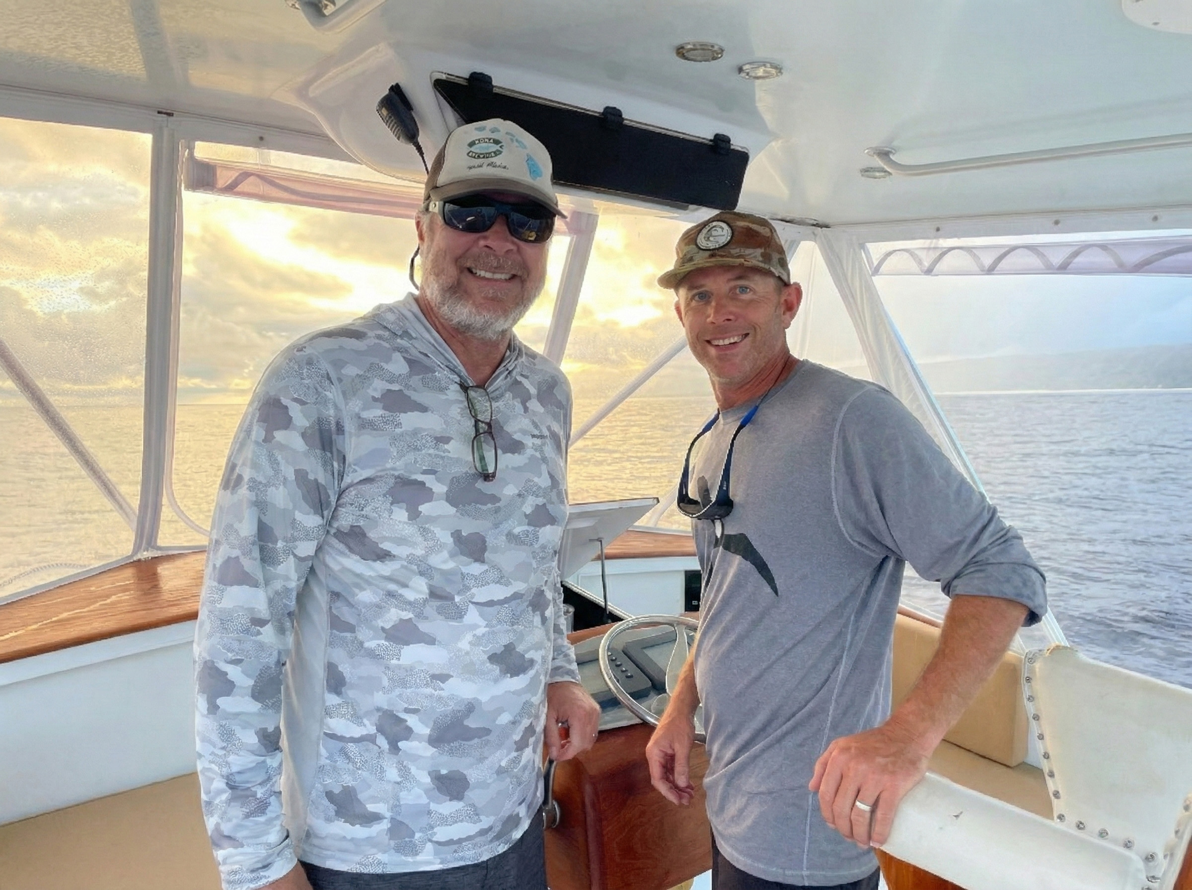 Captains Chris and Tim